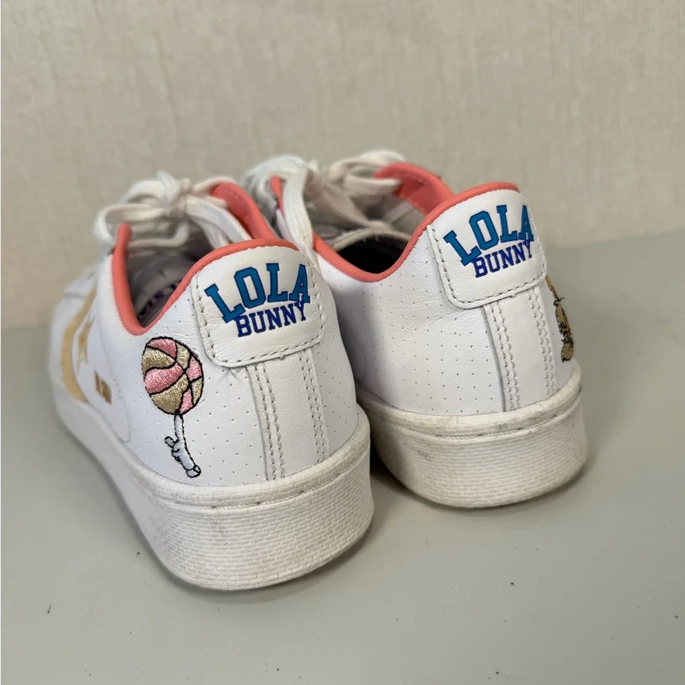 Space Jam x Converse Pro Leather Low LOLA BUNNY Sneakers 172481C women’s size‎ 8 - Picture 4 of 13